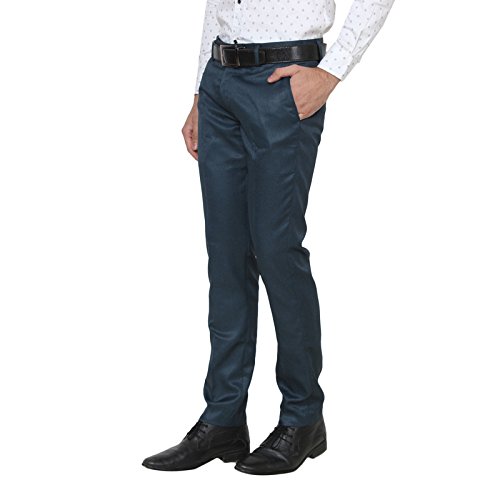 singham men's formal trousers(singham 2101 green