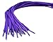 OrthoStep Oval Athletic Purple 54 inch Shoelaces 2 Pair Pack