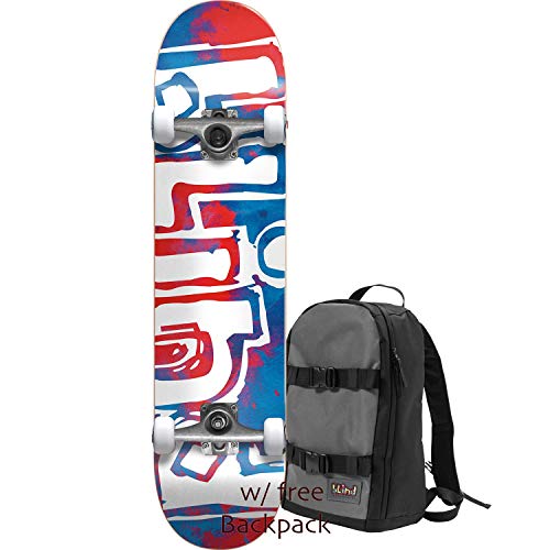 Blind Og Watercolor Complete/Backpack-7.25 Red/Blu