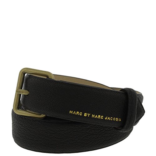 Marc by Marc Jacobs Mens Pebbled Leather Casual Belt Brown XS/S