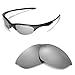 Walleva Replacement Lenses for Oakley Half Jacket Sunglasses - Multiple Options Available (Titanium Mirror Coated - Polarized)