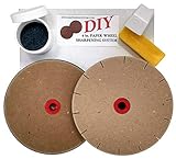 Paper Wheels Sharpening System 6” Wheels for 5” Grinders Grit & Polishing Wheel