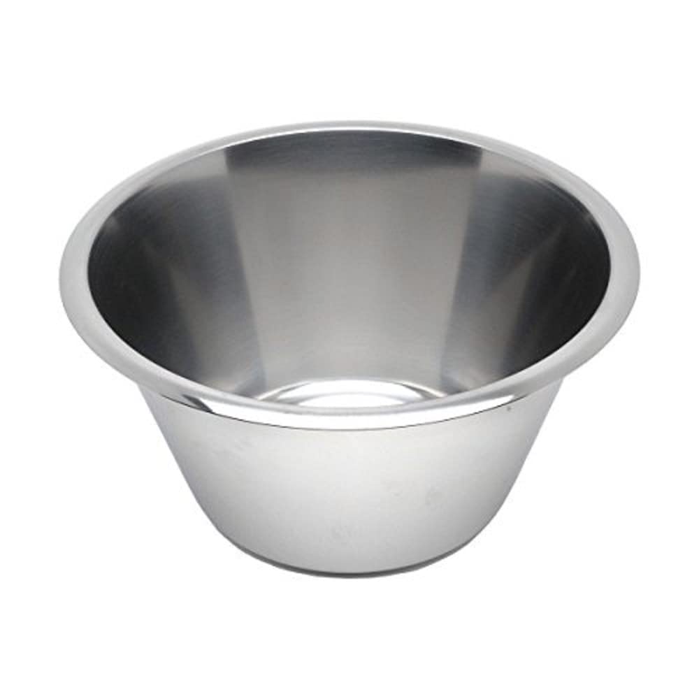 Genware NEV-1030 Swedish Bowl, Stainless Steel, 3 L