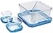 OXO Good Grips 6-2/7-Cup Lock Top Lunch Set, Blue