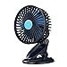 Stroller Fan, Clip On Fan, USB & Rechargeable Battery OperatedMini Fans with 3 Speeds, Personal Cooling Fan 360°Adjustable Rotating, Super Quiet, Ideal for Home, Office Desk, Travelling & Camping