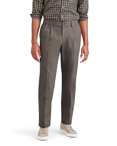 Dockers Men's Signature Khaki Classic Fit Iron Free with Stain Defender® - Plea…