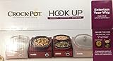 Crock-Pot Hook Up 2 Unit, 2-1Qt and 1-2Qt Red