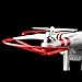 ELENKER 2 Pairs Snap On/Off Prop Guards for DJI Phantom 1 2 3 VISION + FC40 Red and White