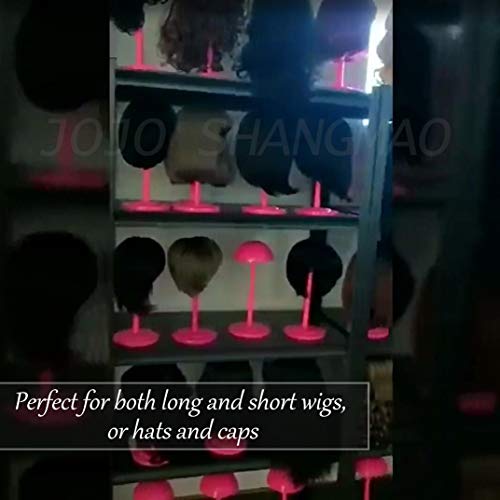 image for JOJO HAIR Wig Stand Plastic Hat Display Wig Head Holders Mannequin Hea