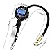 Digital tire Pressure Gauge with inflator,Accurate 0.1 Display Resolution 235Psi Heavy Duty Air Chuck and Compressor Accessories with Rubber Hose and Quick Connect Plug for Truck,Cars and Motorcycle