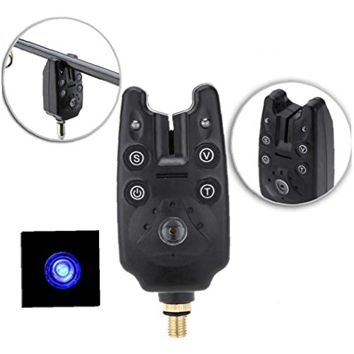 Lankater 3pcs / Set Drahtloser Angeln Bissanzeiger Set Für Angel wasserdichte Justierbare Ton-lautstärke Empfindlichkeit… – Bild 3