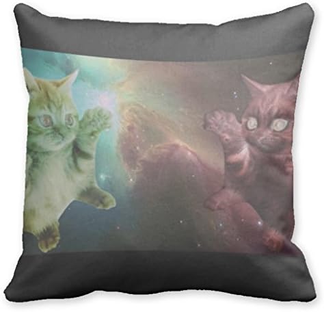 Liableyt Pillow Cushion Cover Cat Laser 18" x 18"