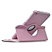 Moonmini 360 Rotation PU Leather Protective Case Cover Pouch for Samsung Galaxy Tab 3 8.0