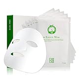 ERH Repair Essence Facial Sheet Masks - Tea Tree Oil, Witch Hazel, Lavender & Burdock Root Extracts to Clarify Skin & Reduce Appearance of Dark Spots/blackheads. 5 Disposable Masks for All Skin Types