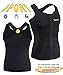 Junlan Men Sweat Waist Trainer Tank Top Sauna Sweat Vest Neoprene Workout Shirt Sauna Top For Men