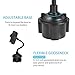Bysionics Wireless Car Charger,Automatic 10w Qi Fast Wireless Charging Cup Phone Holder & Air Vent Car Phone Mount Compatible with iPhone Samsung & Qi Enabled (Black)