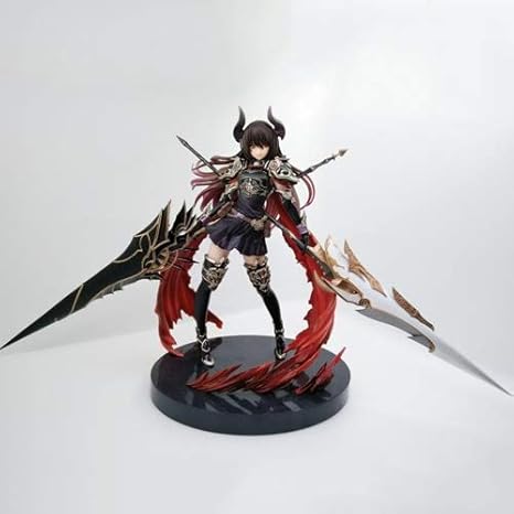 Amazon Com Dmcmx Rage Of Bahamut Genesis Handmade Model Game Characters Dark Dragon Knight Double Knight Pistol Dragon Blood Static Desktop Model Pvc Material 24cm Chassis Decoration Home Kitchen