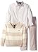 Nautica Little Boys' Three Piece Sweater Woven and Pull On Pant