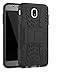 Galaxy J5 Pro (2017) Case, Linkertech [Shockproof] Tough Rugged Dual Layer Protector Hybrid Case Cover with Kickstand for Samsung Galaxy J5 Pro International Version (Black)