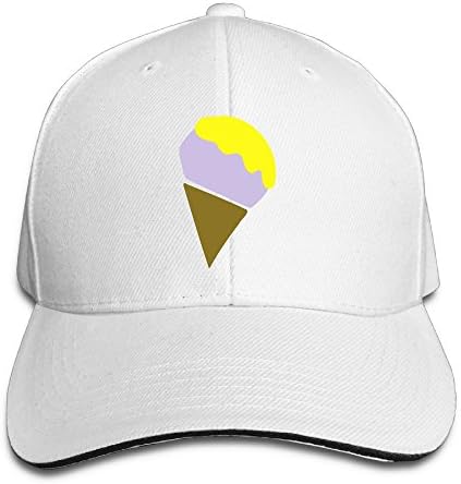 Ice Cream Corn Sweet Dessert Fashion Mens Cute Baseball Cap Hat