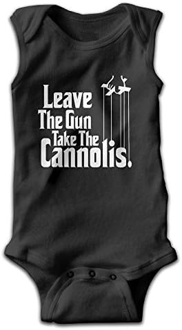 Baby Leave The Gun Take The Cannoli Colorful Creeping Suit 3M