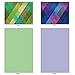 The Best Card Company - 10 Boxed All Occasion Cards with Envelopes (4 x 5.12 Inch) - Colorful, Fun Note Cards Assorted - Harlequin M3054