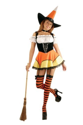 Candy Corn Witch Costume