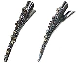 Crystal Alligator Clip YY86110-1