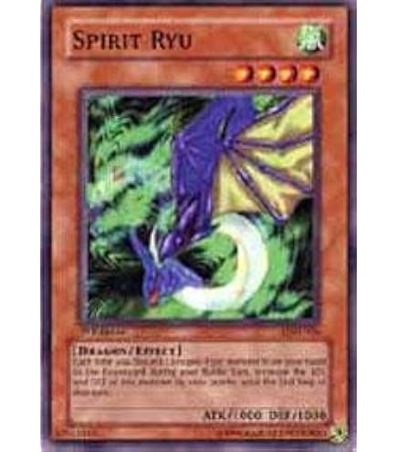Amazon.com: Yu-Gi-Oh! - Spirit Ryu (SKE-023) - Starter Deck Kaiba Evolution  - Unlimited Edition
