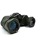 Waterproof Double Metal Cylinder Telescope 50x50 Folding Binoculars With BAK-4 Glass For Outdoor Hiking,Sightseeing,Hunting,Bird Watching.etc(Army Green)