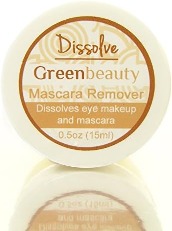 Natural Mascara Remover dissolves even stubborn, waterproof mascara. An eco friendly, cruelty free makeup remover from Green Beauty. Conditions eye lashes without causing irritation. 1/2oz