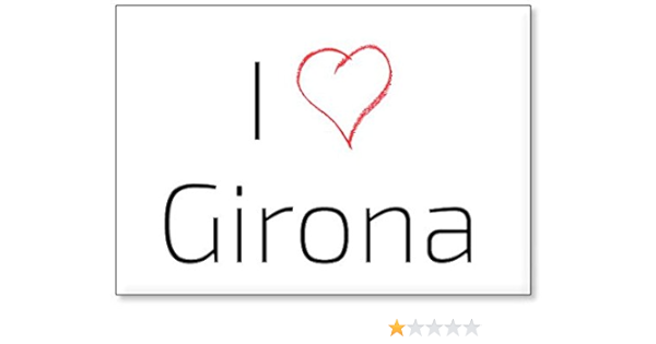 Mundus Souvenirs - Amo Girona, Imán para Nevera (diseño 1 ...