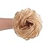 Stamped Glorious Real Human Bun Extensions Hair Pieces for Women Wedding Messy Hair Scrunchies Chignon Hairpiece Natural Hair for Women Kids Donut Updo Ponytail Hair Chignons (613), 2 Count
