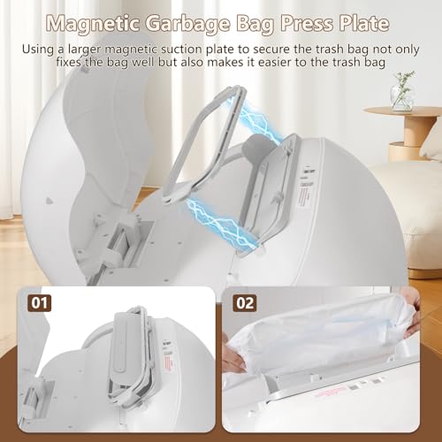 DOEL 2026 Upgrade Self Cleaning Cat Litter Tray Automatic Cat Litter Box 65L Large Capacity, Multi-layered security, APP Monitor Smart Cat Litter Box for Multiple Cats
