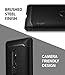 Ringke Onyx Compatible with Xperia XZ2 Case Brushed Metal Design Flexible & Slim Dynamic Stroked Line Pattern Durable Anti Slip Impact Shock Absorbent for Sony Xperia XZ2 - Black