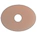 GrifGrips Oval Adhesive Patches for Insulin Pump & CGM – Universal Patches for Infusion Set with Pre-Cut Hole, Waterproof & Sweatproof CGM Tape Covers Sensor Patch – Pack of 15 (Tan)