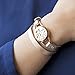 Essential Oil Diffuser Jewelry for Women Aromatherapy Anxiety Bracelet Hypoallergenic 316L Surgical Stainless Steel with Adjustable Genuine Leather 12 Pad Birthday Gift Set (Rose Gold)