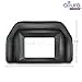 Altura Photo Eyepiece / Eyecup (Canon EF Replacement) for Canon EOS 70D 77D 80D Rebel T7 T7i T6i T6s T6 SL2 SL3 DSLR Cameras