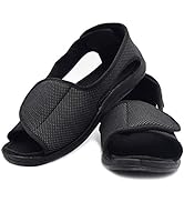 edema open toe slippers