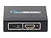 Monoprice Blackbird 4K Mini 1x2 HDMI Splitter - 1x HDMI Input, 2x HDMI Output, 1 Source to 2 High-Resolution Displays, USB-Powered, 891 Mbps, (Compatible with PS4/5 Xbox Apple TV Fire Stick Roku