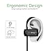 HiGoing Wireless running Headphones Bluetooth Sports Earbuds Waterproof Earphones with Mic Earhook, Deep Bass with Noise Cancelling Headset - Black