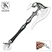 Ace Martial Arts Supply Alien Warrior Fantasy Battle Axe w/Dagger & Plaque New