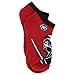 Star Wars Kids Teen Adult 6 pk Socks (6-8 (Shoe: 10.5-4), Red/Black/Grey)
