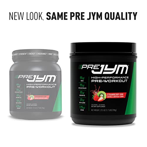 JYM Supplement Science Pre JYM Strawberry Kiwi Pre Workout Powder