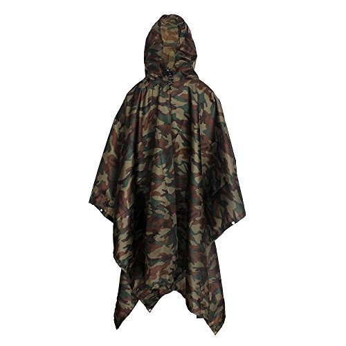 Begrit rain poncho waterproof raincoat multifunctional backpack c…