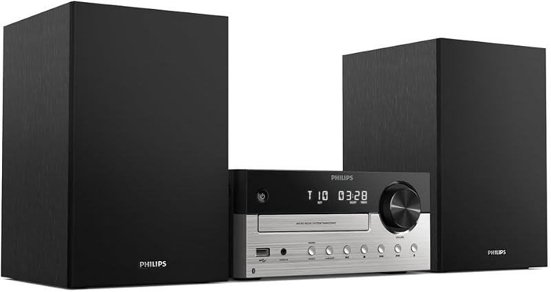 TAM4205M2 Mikro-Hi-Fi-Anlage – 80 W, Bassreflex-Lautsprecher, CD, UKW, USB, Audio-Eingang, Bluetooth 5.4, Auracast, Digital Sound Control, Fernbedienung, umweltfreundliche Verpackung — Foto 2 von 7