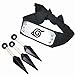 IDOXE Naruto Konoha Leaf Village Shinobi Headband with Naruto Ninja Props Kunai Plastic Toy for Anime Cosplay 4 Set