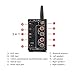 S.M.S.L AD18 HiFi Audio Stereo Amplifier with Bluetooth 4.2 Supports Apt-X,USB DSP Full Digital Power Amplifier 2.1 for Speaker,Small 80Wx2 Class D Amplifier with Subwoofer Outputthumb 3