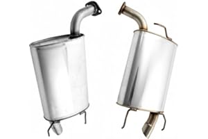 Direct Fit Muffler Set for Lexus ES350, 2007-2012, 3.5L, Left and Right Side Compatible