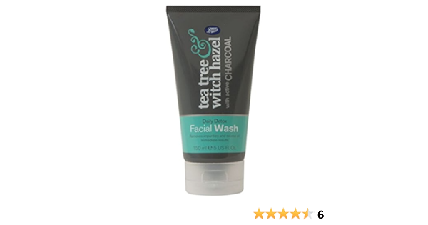 boots charcoal face wash